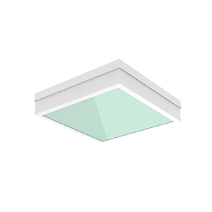 Светильник светодиодный C490/UGL 25Вт 4000К CRI90 IP54 295х295х70 медицинский встраив./накладной аварийный автономный постоянного действия рассеив. закал. стекло VARTON V1-C0-00597-20G07-5402540