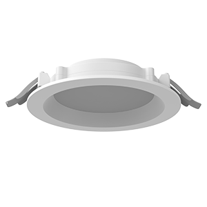 Светильник светодиодный DL-01 Pro 160мм 15Вт 3000К 176x51мм IP65/40 круглый встраив. с опаловым рассеив. RAL9003 бел. муар VARTON V1-RF-00183-10000-6501530