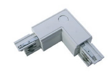 Соединитель внутренний L-образ. правый белый VARTON V4-R4-00.0010.TRK-0002