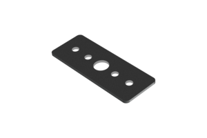 Соединитель механический для шинопроводов для магнитной системы Galakti 50x22x1мм черн. VARTON V4-R7-09.RG23.TRK-0003