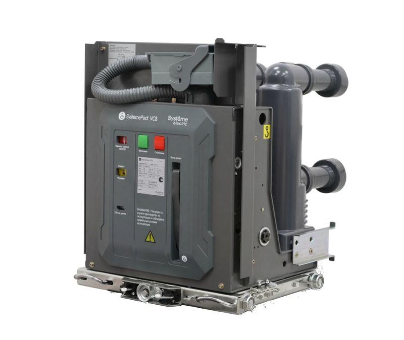 Выключатель вакуумный VEH 10кВ 630А 20кА MCH AC/DC 220В MX/XF AC/DC 220В 150мм 58-конт. разъем выкат. SE VEH10W0620V2V2SAAAA