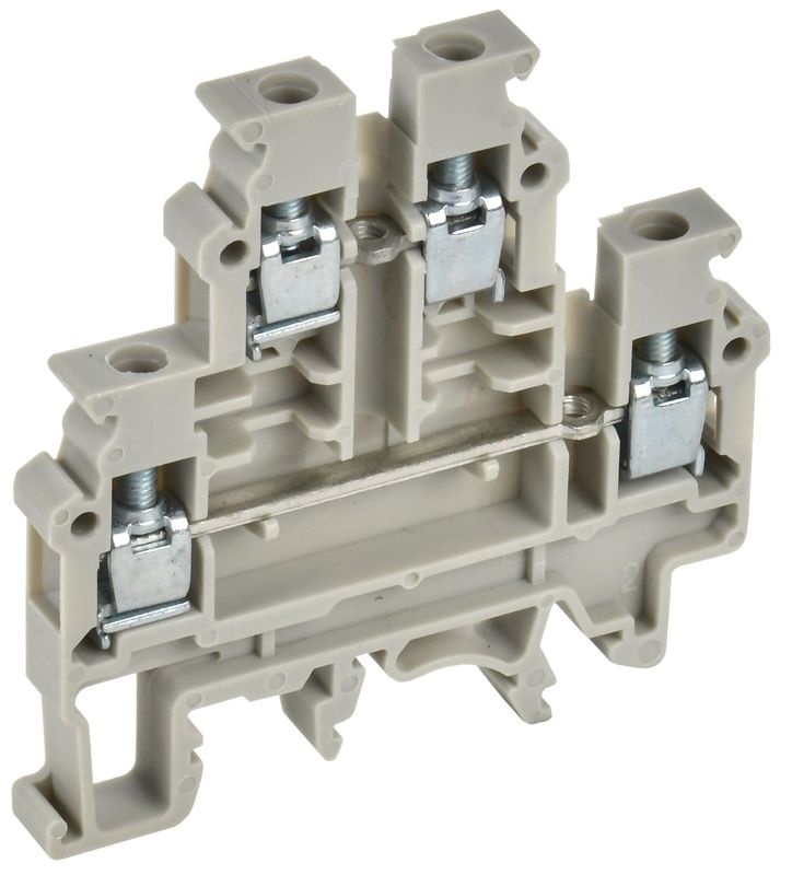 Колодка клеммная CTS-ML ARMAFIX 2 ур. 4кв.мм сер. IEK YCT13-00-2-K03-004