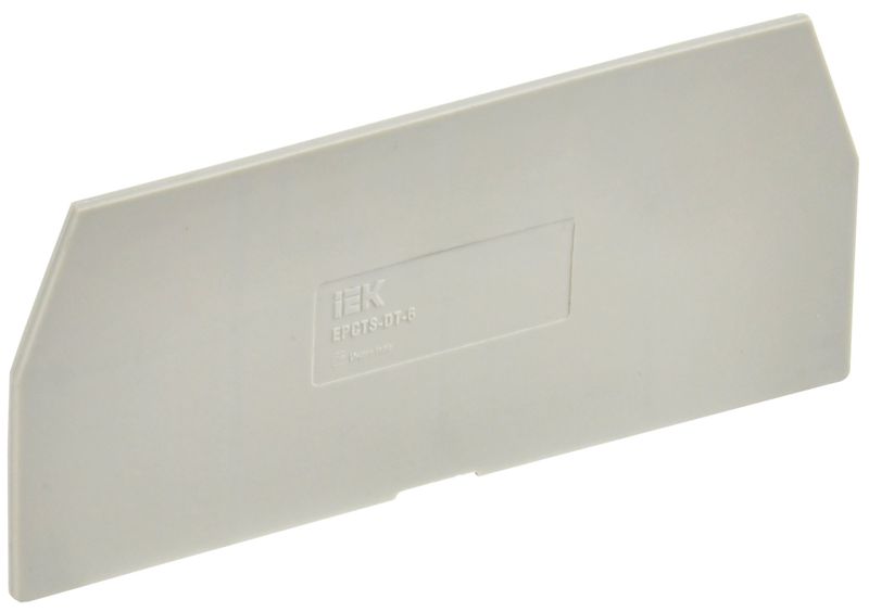 Заглушка для CTS-DT 6кв.мм сер. IEK YCT15-04-K03-006-ZGL