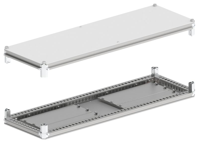 Крыша и основание 1200х400 IP54 FORMAT IEK YKM40D-FO-KO-120-040-54