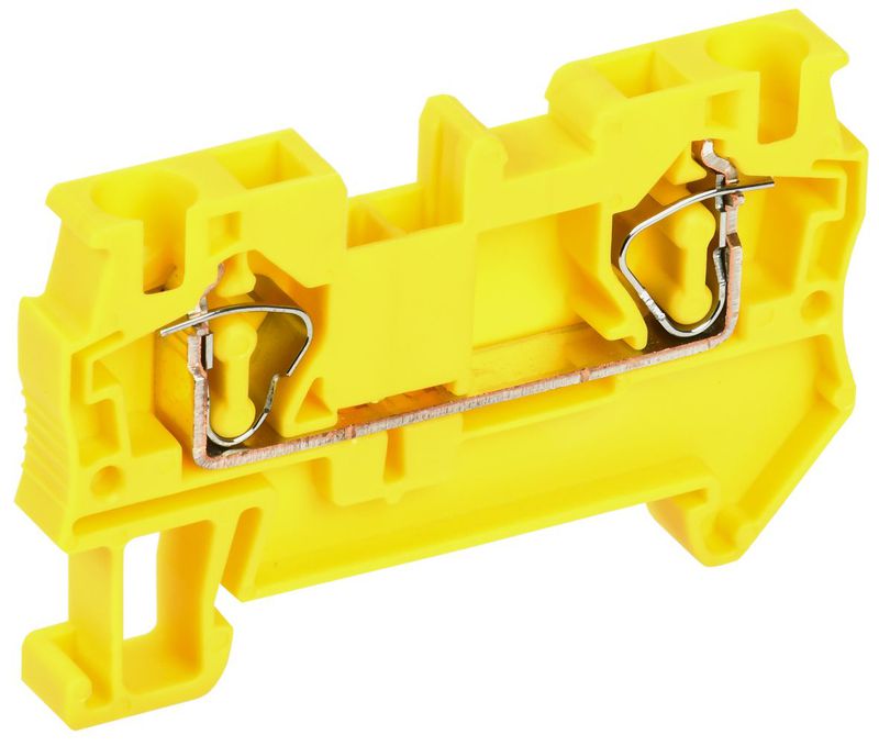 Клемма пружинная КПИ 2в-4 41А желт. IEK YZN11-004-K05