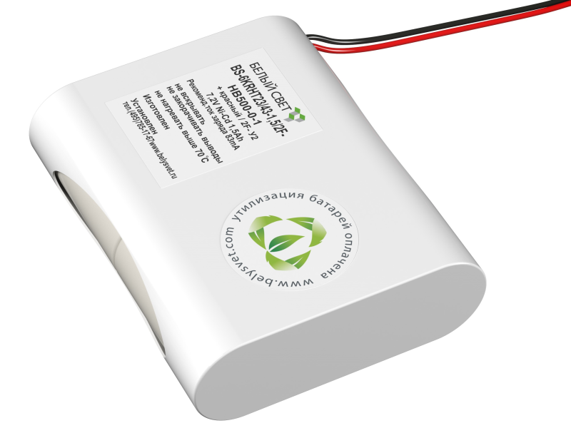 Батарея BS-6KRHT23/43-1.5/2F-HB500-0-1 Белый свет a18469