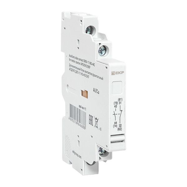 Блок контактов боков. дополнительный АПД/GV2 ДКП-11 НО+НЗ EKF apd-an-11