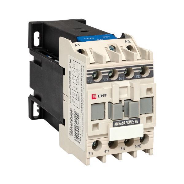 Контактор КМЭп 9А кат. 110В DC 1НО PROxima EKF ctr-s-9-110-p