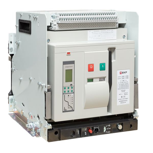 Выключатель автоматический 3п 3200/2500А 100кА ВА-45 выкатн. v2 EKF mccb45-3200-2500v-v2