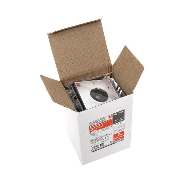 Переключатель кулачковый ПК-1-53 3П 32А "1-2" EKF pk-1-53-32