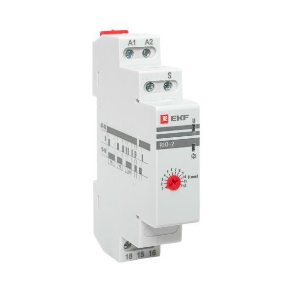 Реле импульсное с задержкой отключения RIO-2 PROxima EKF rio-2