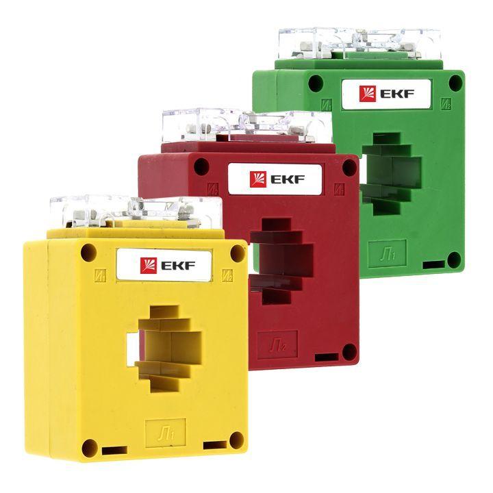 Трансформатор тока ТТЭ-30 200/5А кл. точн. 0.5 5В.А (цветной) EKF tc-30-200-c