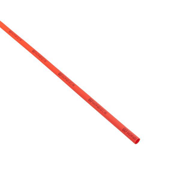 Трубка термоусадочная ТУТ нг 4/2 красн. 1м (уп.100м) PROxima EKF tut-4-r-1m