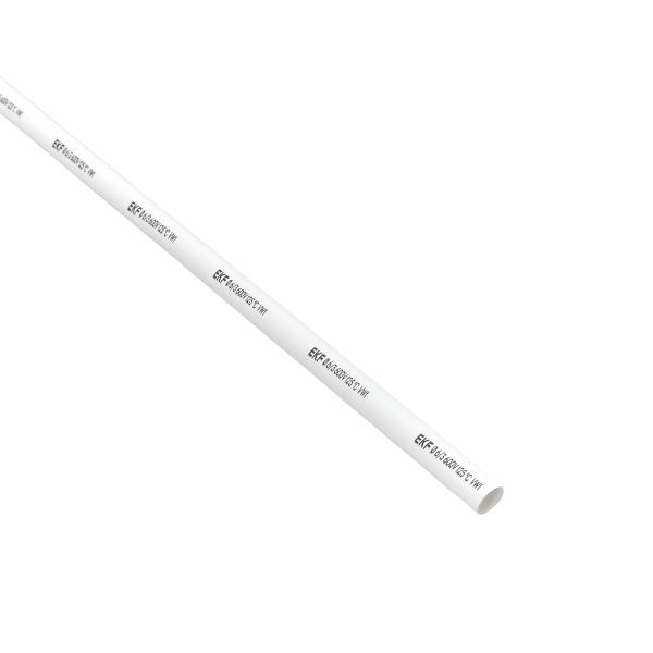 Трубка термоусадочная ТУТ нг 6/3 бел. 1м (уп.50м) PROxima EKF tut-6-w-1m
