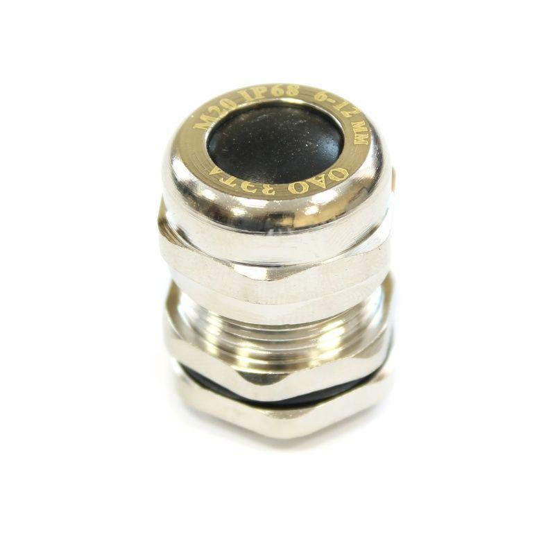 Ввод кабельный М20 IP68 d6-12мм латунь ГОФРОМАТИК zeta30117