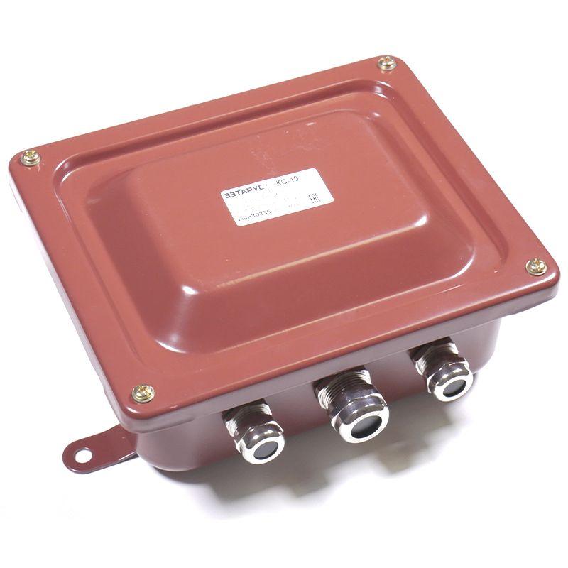 Коробка КС-10 УХЛ1.5 IP65 латун. ввод ГОФРОМАТИК zeta30335