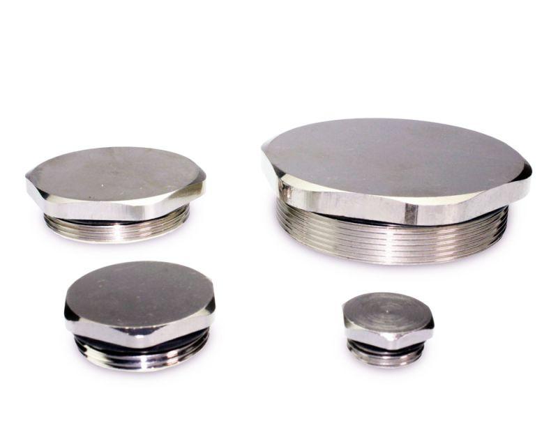 Заглушка латунная шестигранная ЗР2-ЛР-М50х1.5 IP66/IP67/IP68 ГОФРОМАТИК zeta35063