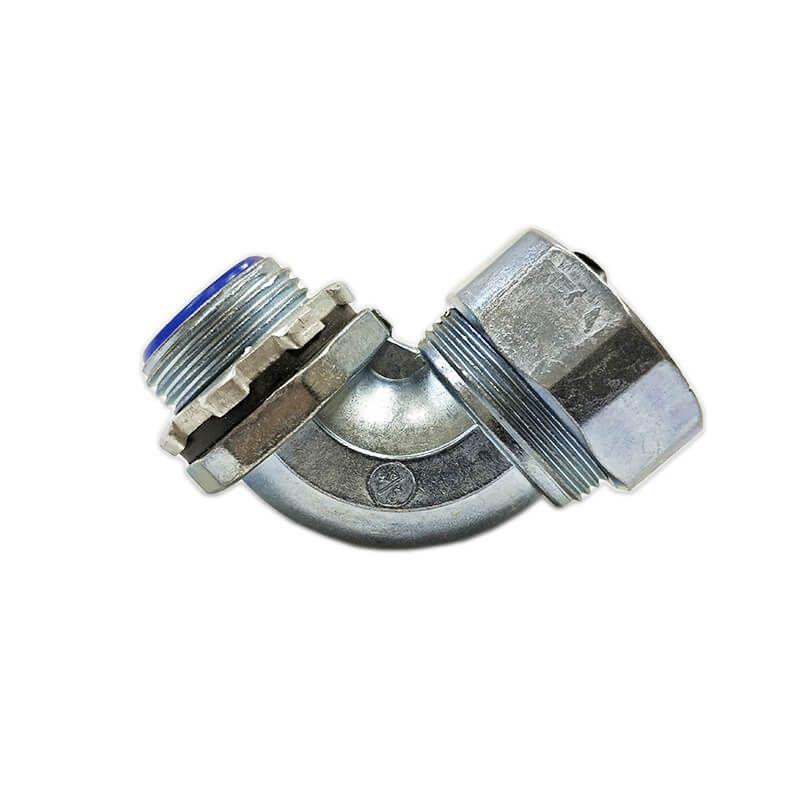 Элемент резьбовой крепежный РКН-20 поворот 90град. с наружн. резьбой ГОФРОМАТИК zeta41211